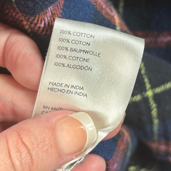 We the Free Happy Hour Flannel Shirt Size S - Picture 8 of 8